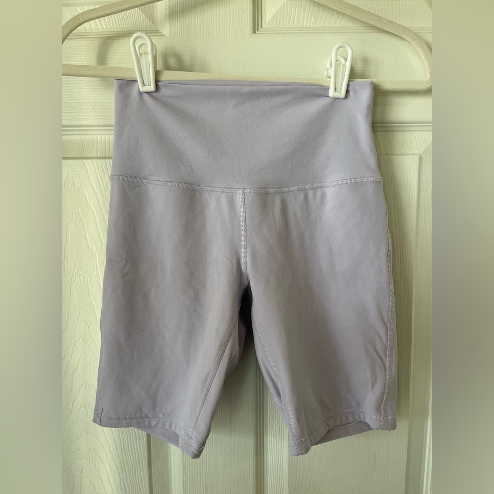 NWOT Lululemon Align shorts in Lavender Dew